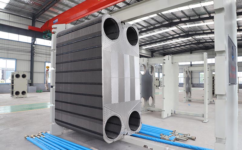 板式換熱器的安裝 板式換熱器的安裝