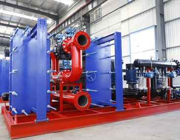 大型鋼廠板式換熱機組供暖案例 大型鋼廠板式換熱機組供暖案例